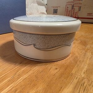 Wedgwood Bone China Jewelry Box